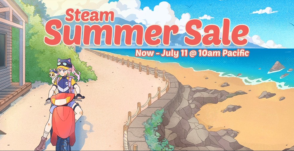 A Summer Sale da Steam esse ano vai até o dia 11 de julho — Foto: Divulgação/Steam
