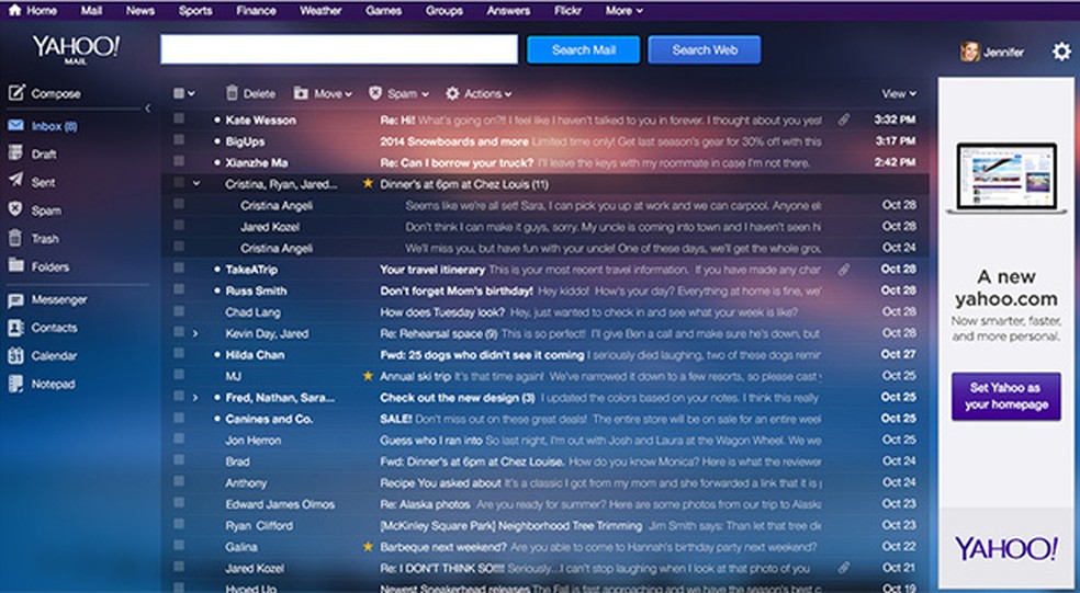 Yahoo Mail continua vivo (e ganha novo visual) – Tecnoblog