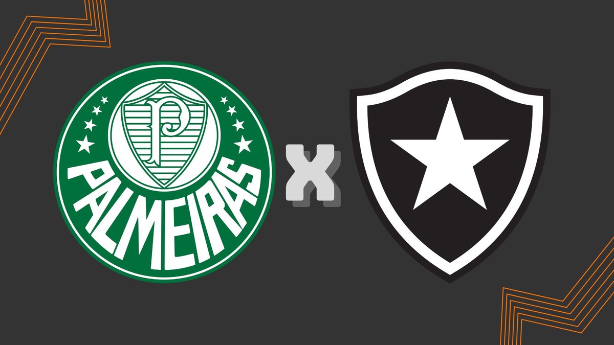 Palmeiras x Botafogo ao vivo: horário e onde assistir ao jogo do Brasileirão