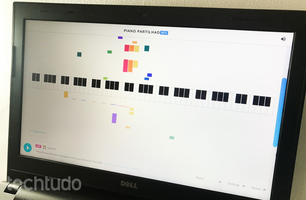 Piano virtual do Google permite fazer música à distância os
