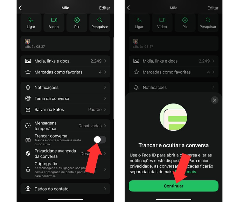  Reprodução/Mariana Tralback