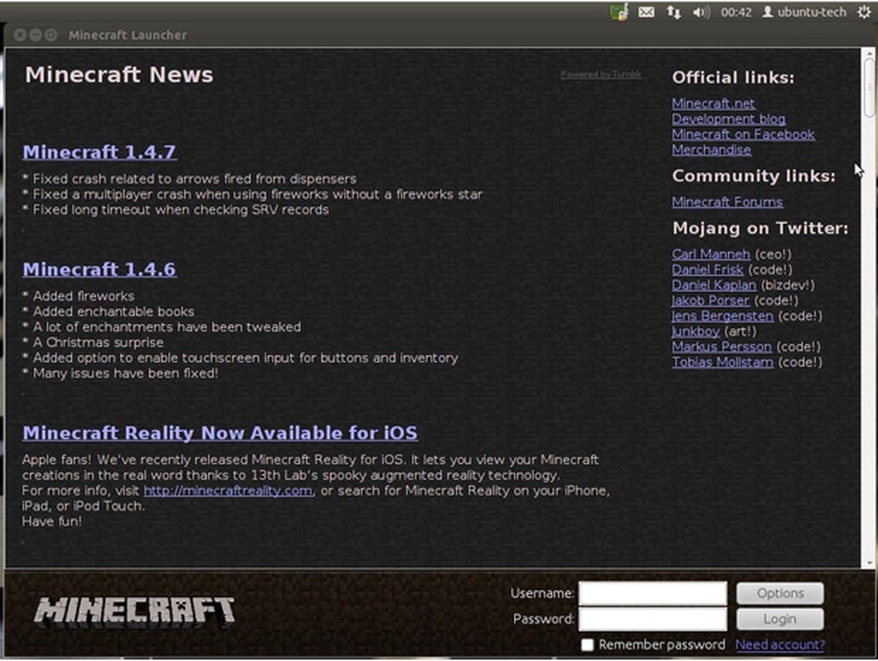 cliente Minecraft ClassiCube no Linux - Veja como instalar via Snap