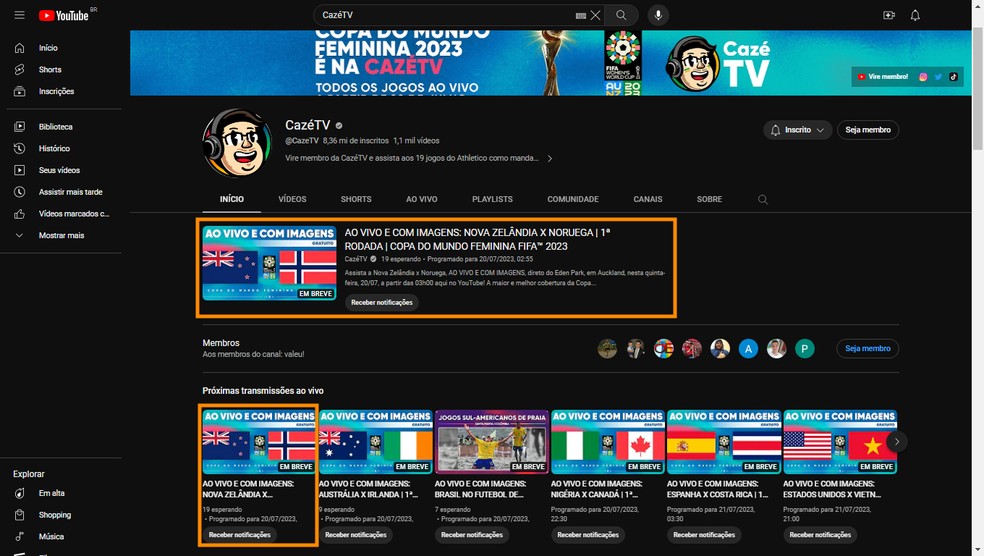 Copa do Mundo Feminina: jogos hoje, 21; assistir ao vivo e horário