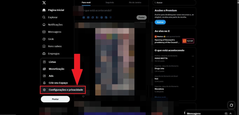 Como tirar o aviso de 'conteúdo sensível' do X (Twitter)? Entenda