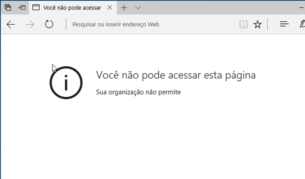 Como impedir o acesso à guia about:flags no Microsoft Edge