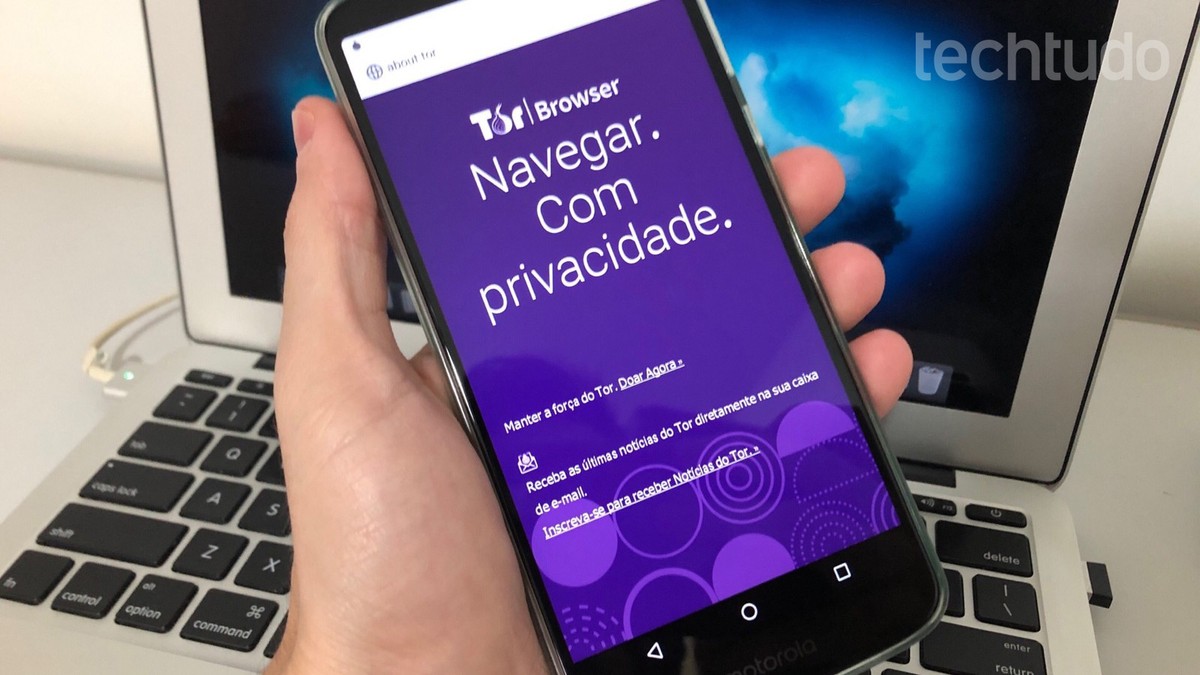 Como usar o Tor Browser em celular Android