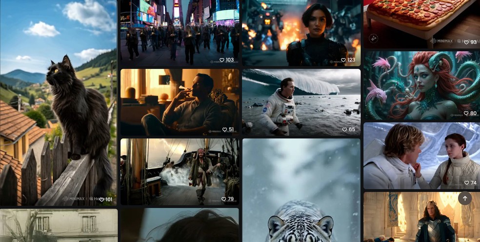  Reprodução/Hailuo AI