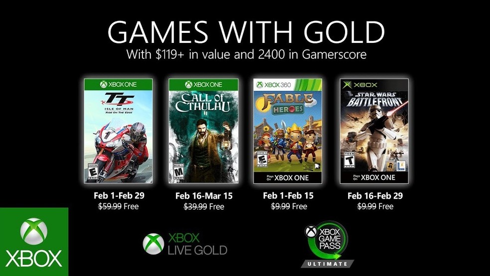 Xbox Game Pass - Lista de jogos Xbox One, 360 e Xbox Live