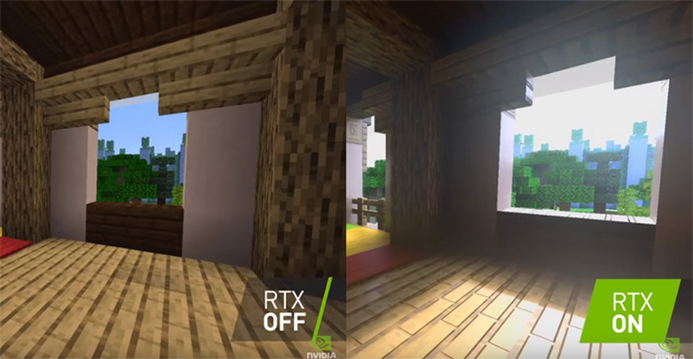 Minecraft ganha suporte a Ray Tracing em placas da NVidia - Olhar
