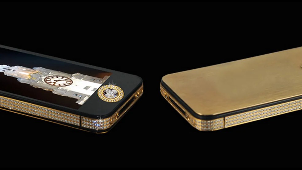 iPhone 4S Elite Gold — Foto: Reprodução/CNET
