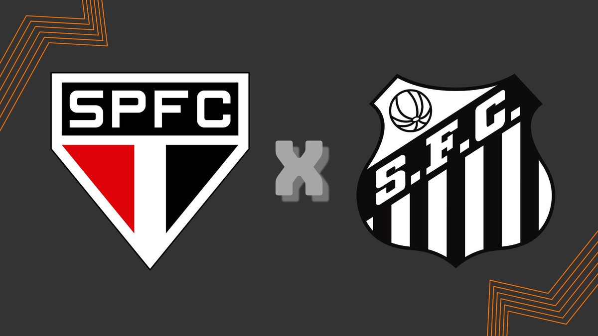 São Paulo x Santos ao vivo: horário e onde assistir ao jogo do Brasileirão
