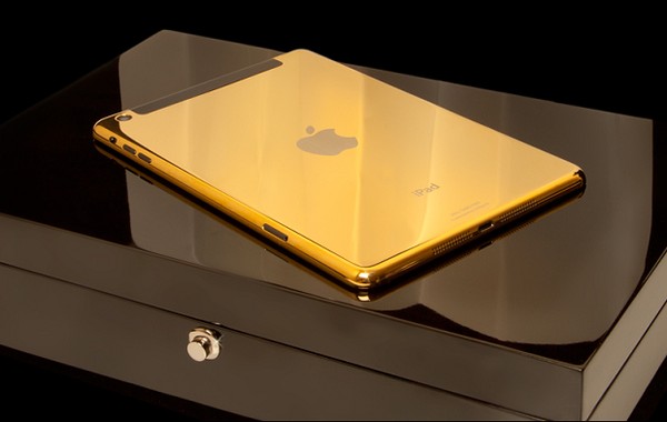Novos iPads ganham versões de luxo com acabamento em ouro e preço alto