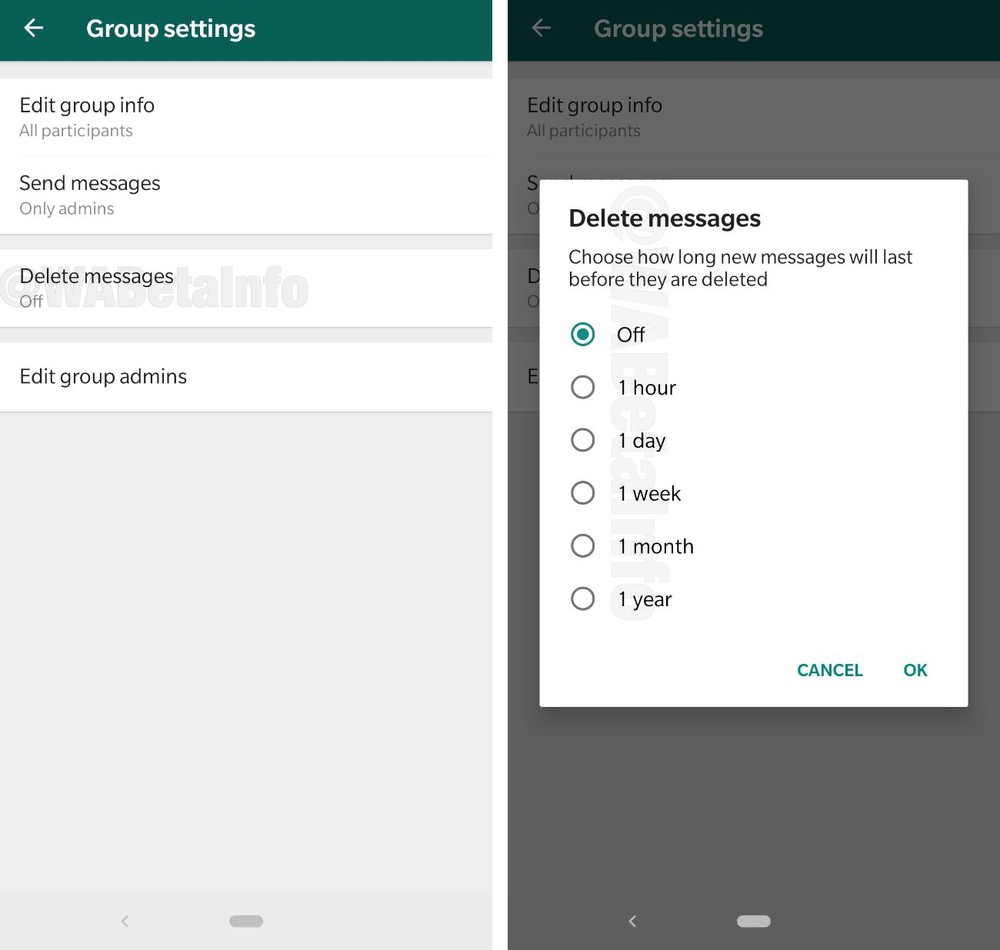 WhatsApp testa mensagens que se autodestroem em grupos no Android
