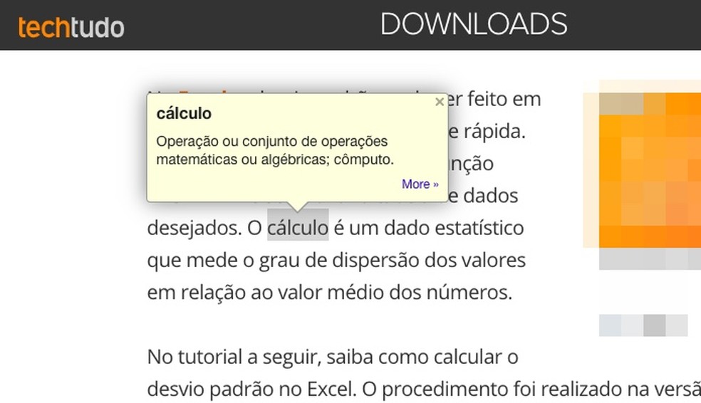 Dicionário online: plugin do Google mostra significados das palavras