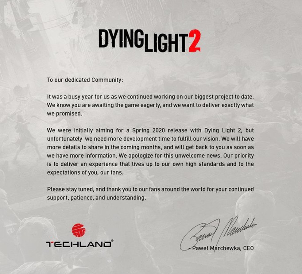 Dying Light Definitive Edition - Ficha Técnica