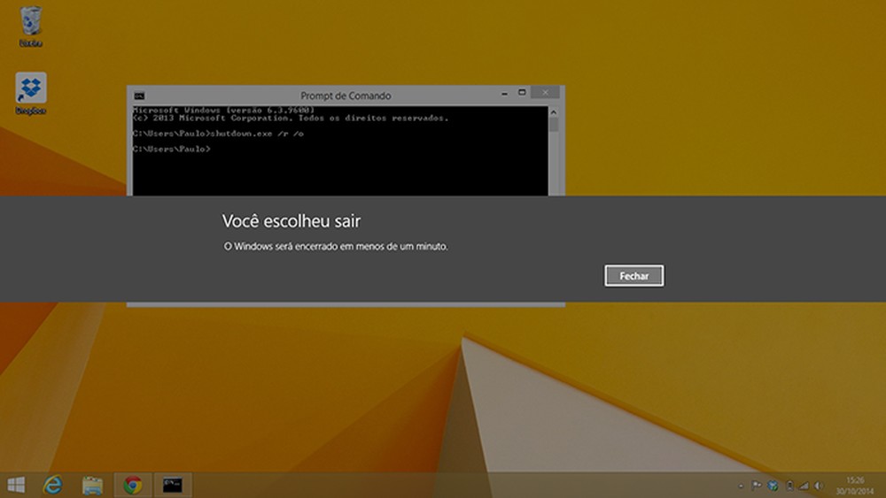 Três maneiras de dar boot no Windows 8 e acessar inicialização avançada