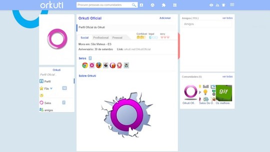 Orkuti segue updates parecidos com Facebook e ganha 'editor de testes'