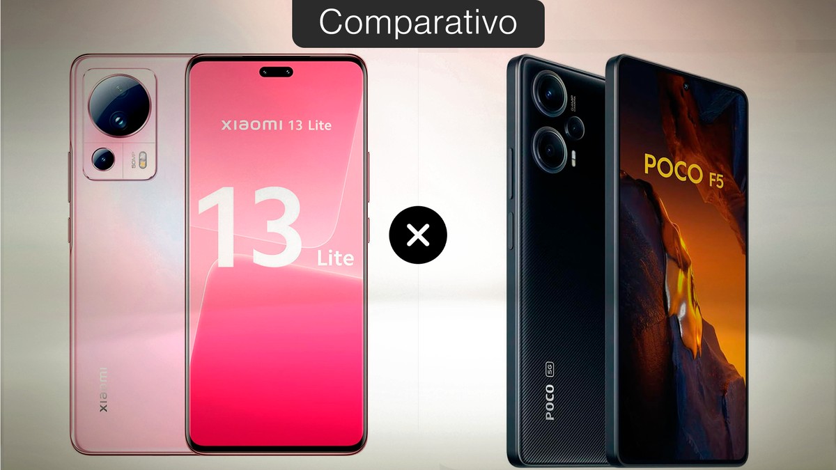 Xiaomi 13 Lite vs Poco F5: saiba o que muda entre celulares