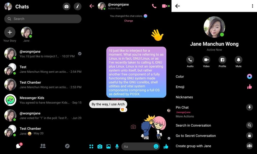 Facebook testa botão para cancelar envio de mensagens no Messenger