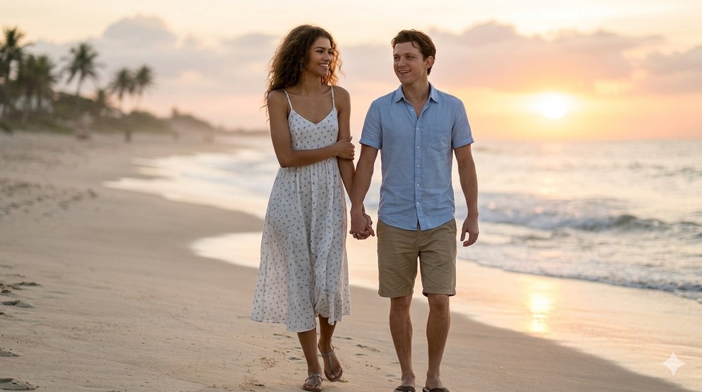 Como editar foto de casal com Gemini? Descubra no TechTudo — Foto: Imagem gerada com IA/Gemini Google