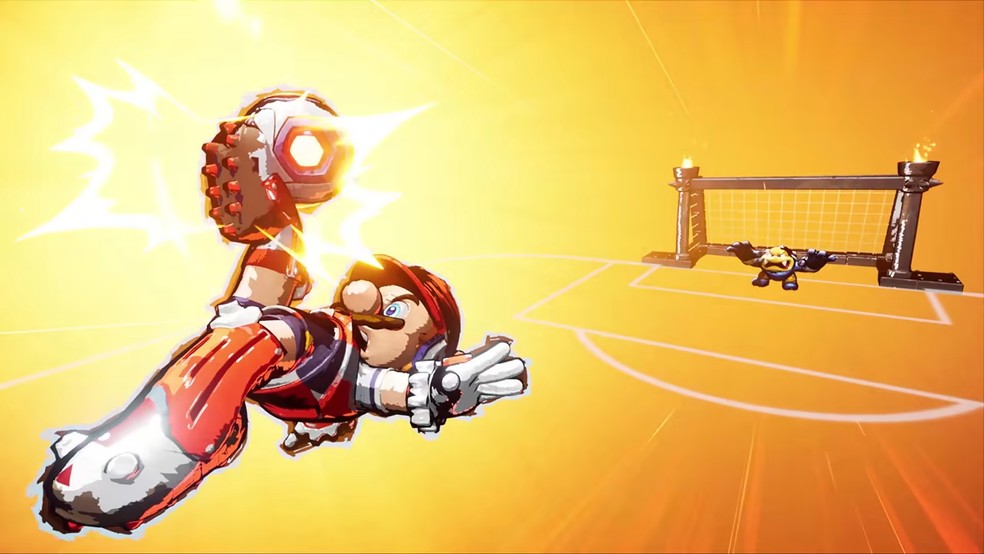 Mario Strikers: Battle League está com 44% de desconto, de R$ 349 por R$ 194 — Foto: Divulgação/Nintendo