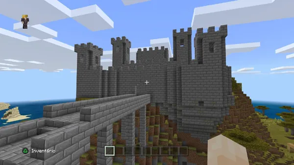 Minecraft I Como Construir Uma Casa Medieval 1 [MUNDO QUADRADO