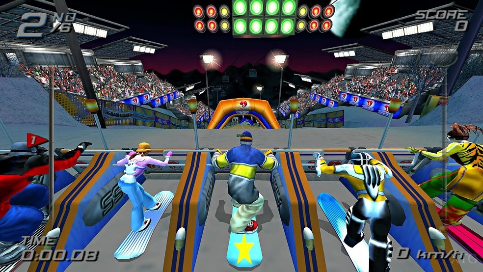 SSX levou a adrenalina do snowboard para o PS2 — Foto: Reprodução/xTimelessGaming via YouTube