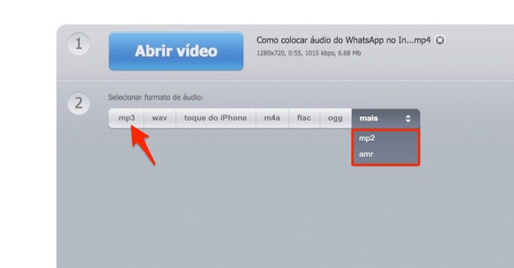 Como baixar áudio de vídeo com o Audio Extractor