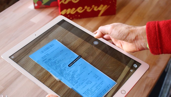Adobe Acrobat Reader escaneando uma imagem
