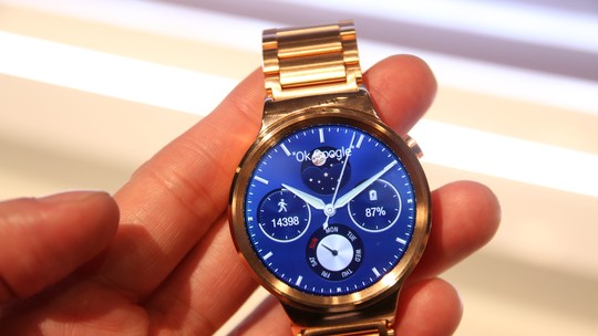 Testamos o Huawei Watch, o smartwatch com design mais top do mercado