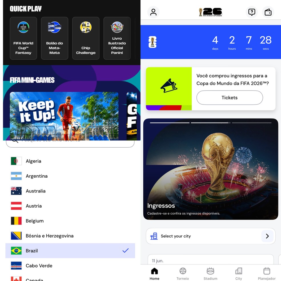 Reprodução/ Copa do Mundo da FIFA 2026™