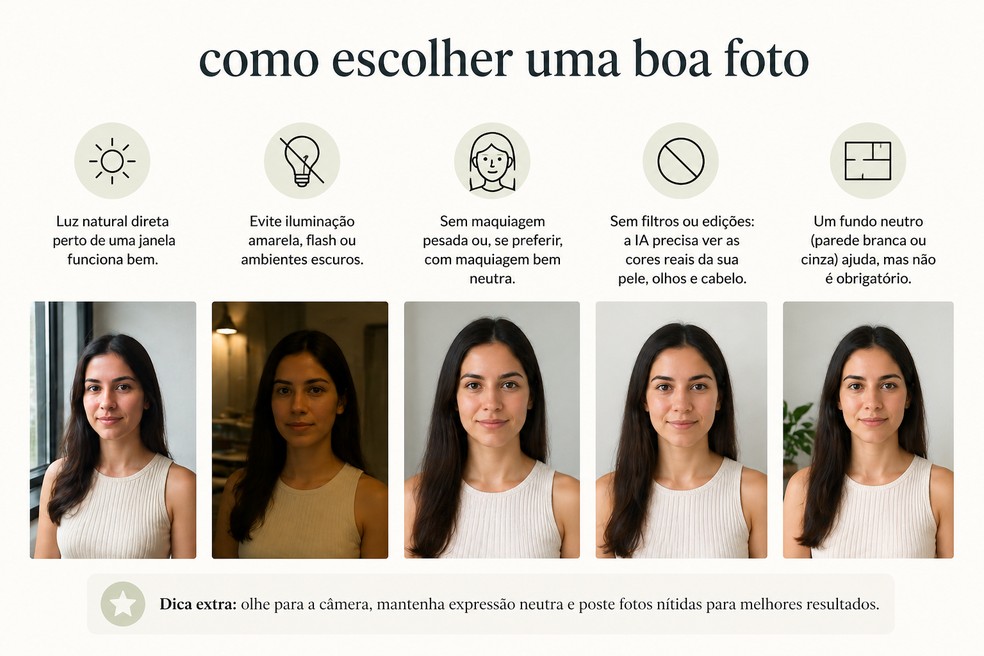 : A qualidade da análise depende diretamente da foto enviada — Foto: Reprodução/Chat GPT por Késya Holanda