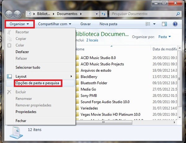 Como 'desocultar' arquivos no Windows 7