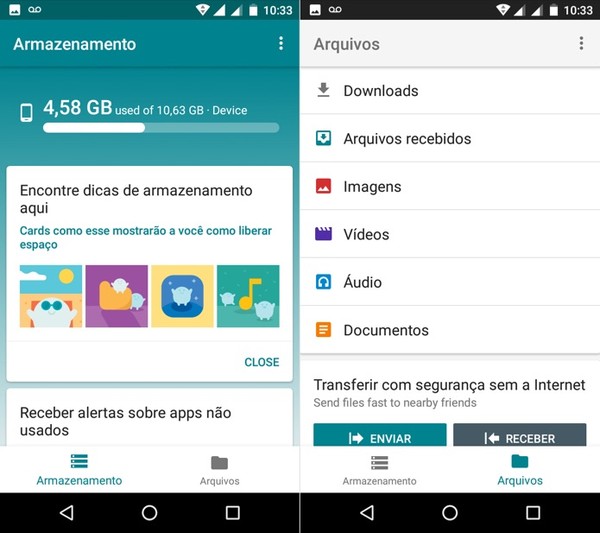 Como instalar o Files Go, app do Google para gerenciar arquivos