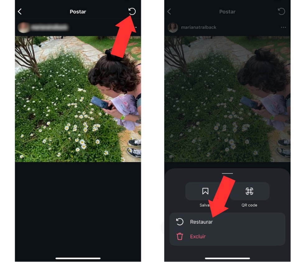  Reprodução/Mariana Tralback