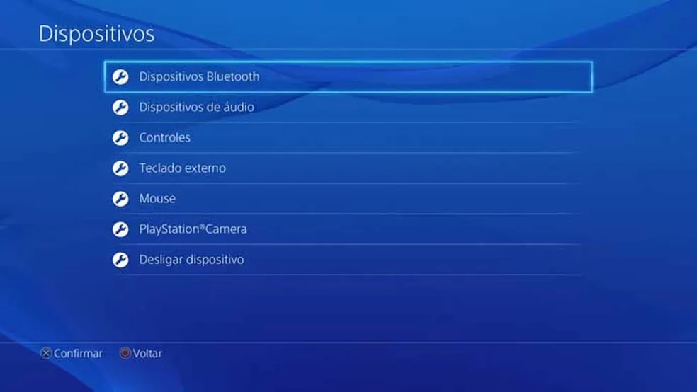 Dispositivo bluetooth ps4 shop
