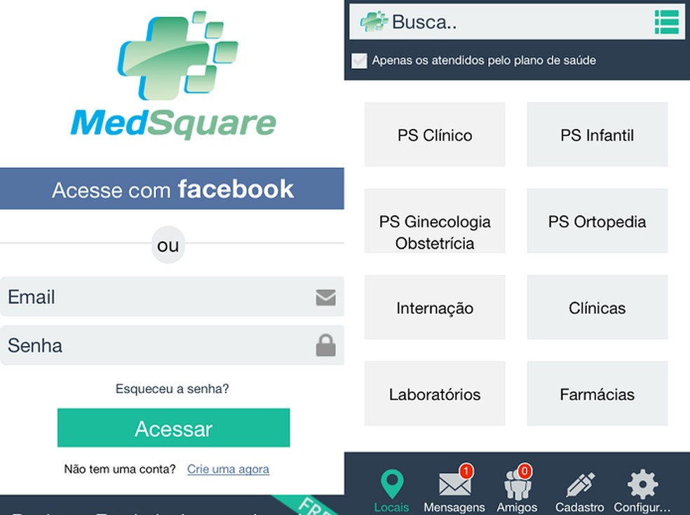 Foursquare da medicina tem muitas opções interessantes (Foto: Divulgação) — Foto: TechTudo