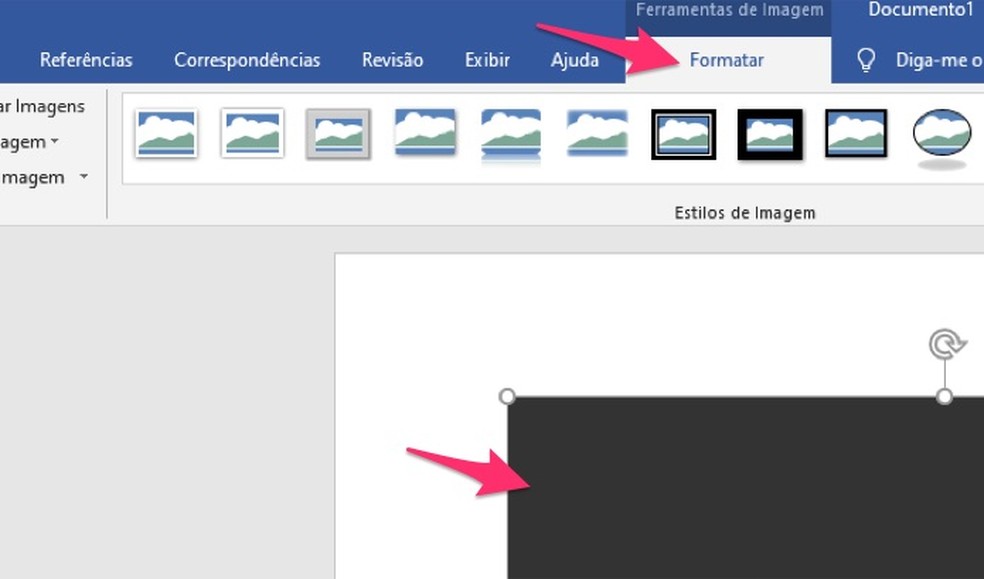 Como espelhar imagem e texto no Word