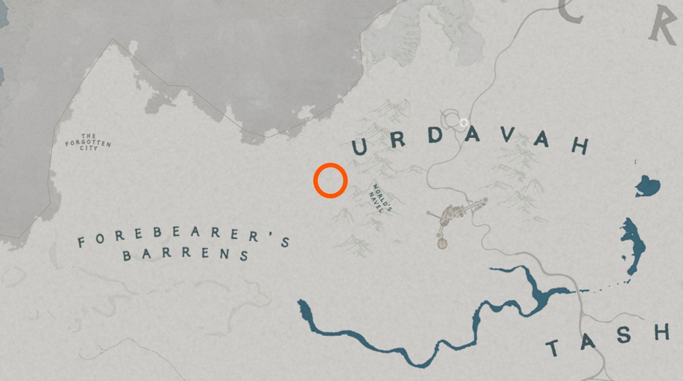  Reprodução/Map Genie. Editado por Róbson Martins