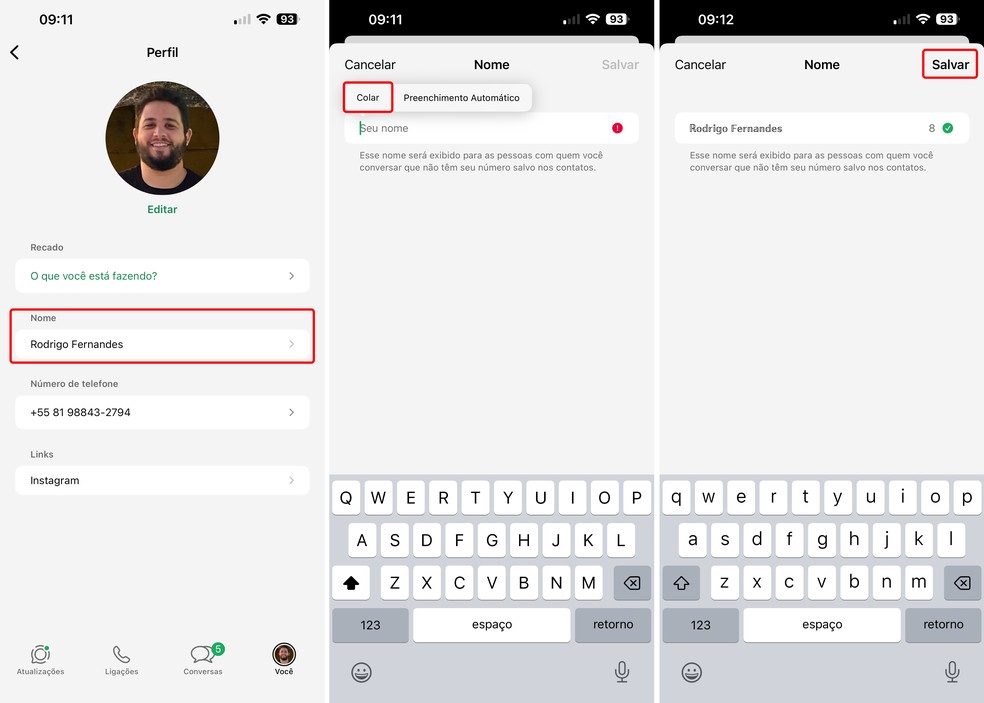  Reprodução/Rodrigo Fernandes