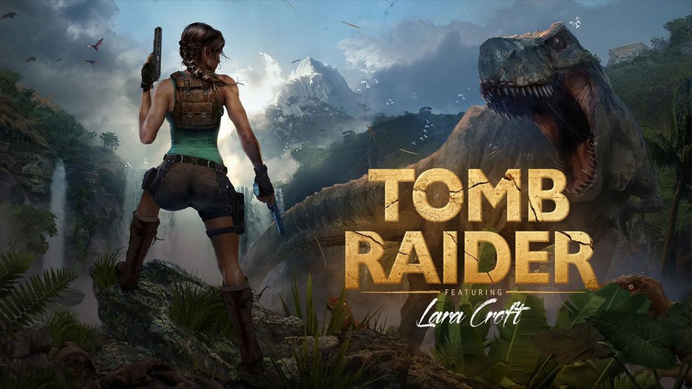 Novo Tomb Raider trará de volta Lara Croft com design que remete a suas primeiras aparições — Foto: Reprodução/Tomb Raider