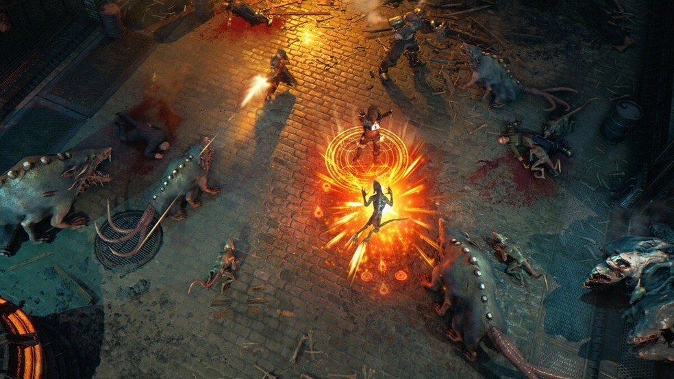 New Arc Line é um RPG tático que se passa em um mundo com elementos de magia e steampunk — Foto: Reprodução/Steam