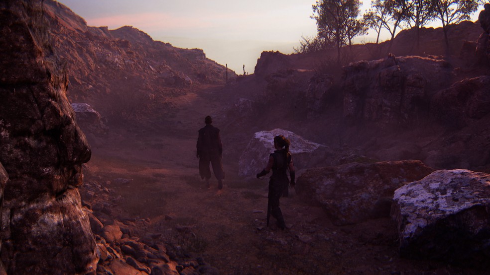 Hellblade II: experiência do jogo com fones de ouvidos é fantástica — Foto: Victor Bastos/TechTudo