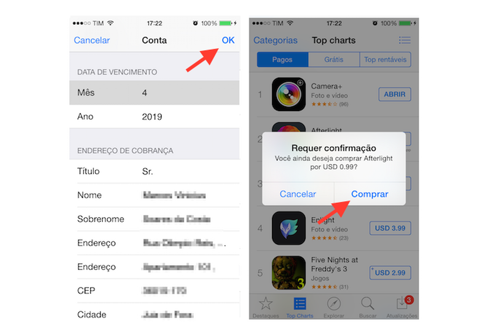 Saiba como comprar aplicativos no iPhone pela App Store