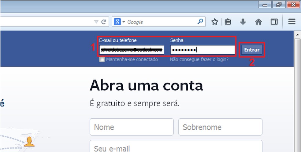 Dúvida do leitor: Como blindar perfil no Facebook que não pede login ou  senha? - 08/11/2012 - UOL TILT