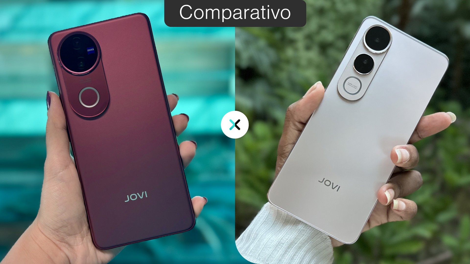 JOVI V50 vs JOVI V50 Lite: comparamos os celulares na vida real
