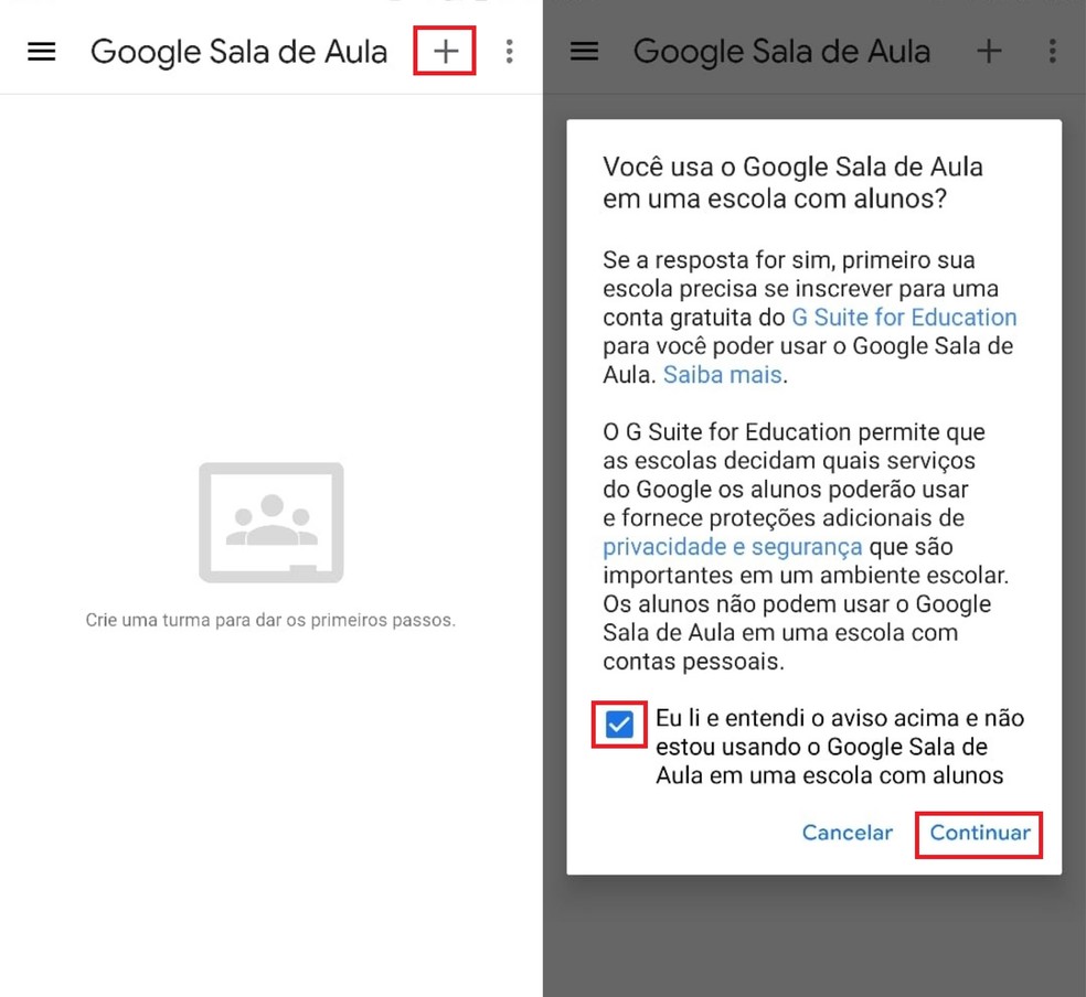 Google Sala de Aula para Alunos: Como usar a agenda do Google