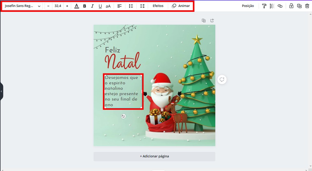 Como criar cartão de Natal personalizado grátis com o Canva