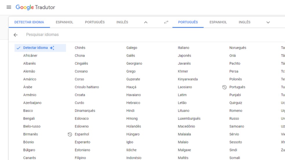 Google Tradutor: traduzir português e outras 132 línguas