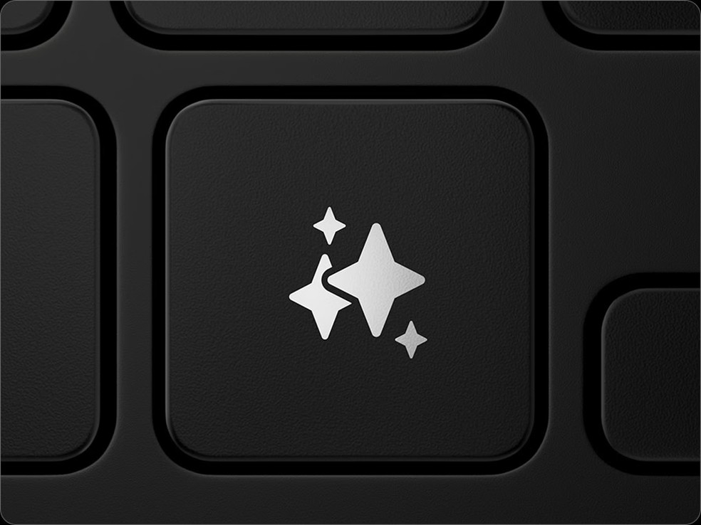 Tecla especial vem com símbolo da Galaxy AI e promete praticidade — Foto: Reprodução/Samsung